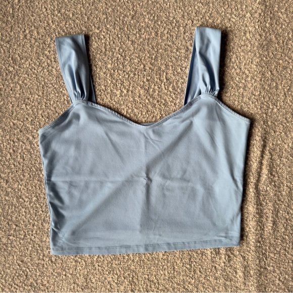 Abercrombie & Fitch Tops - Abercrombie | Seamless Sweetheart Tank | Blue | Soft A&F | XL